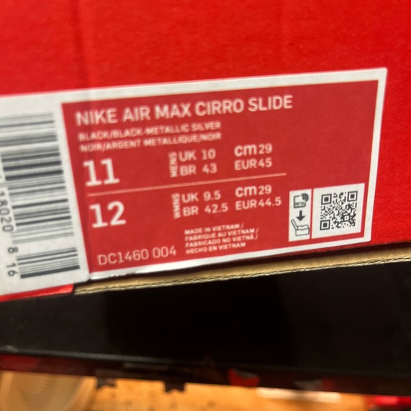 Sz 11 Nike Air Max Cirro
Men's Slides - Picture 7 of 7
